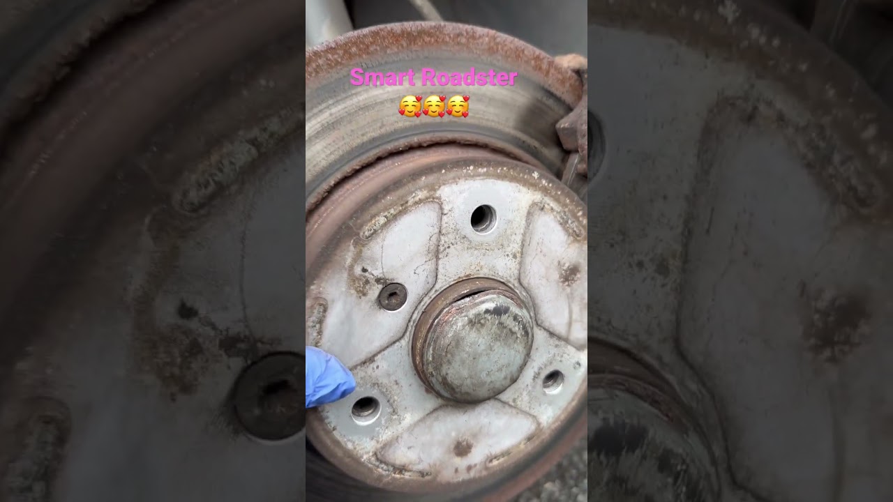 Smart Roadster front disc and pads