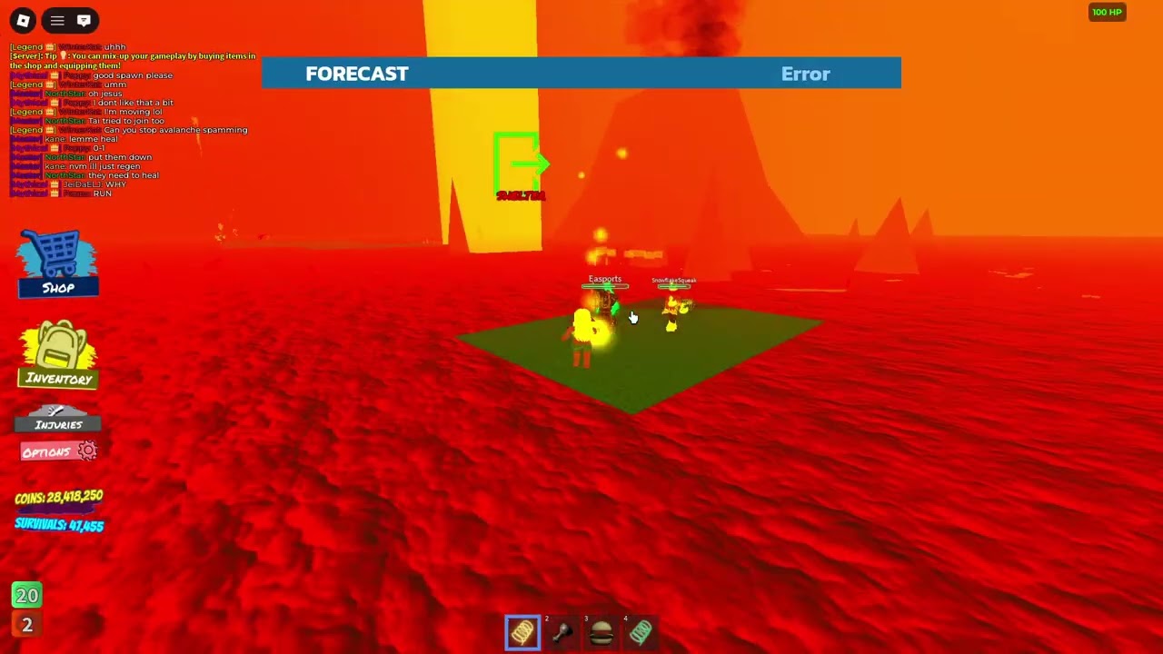 535th doomsday on roblox state park (win)