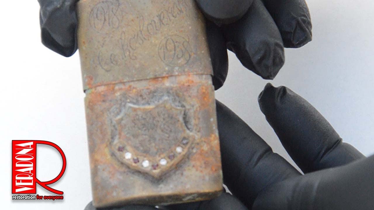 Old rusty lighter Restoration