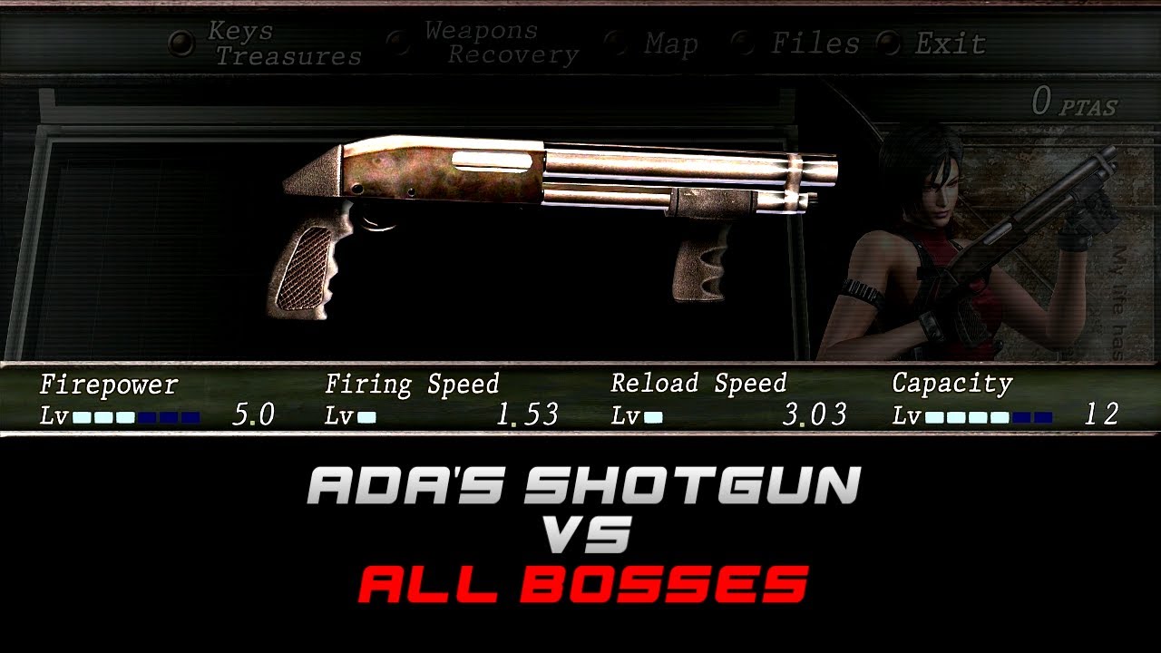 Ada's Shotgun VS All Bosses - Resident Evil 4 HD Project