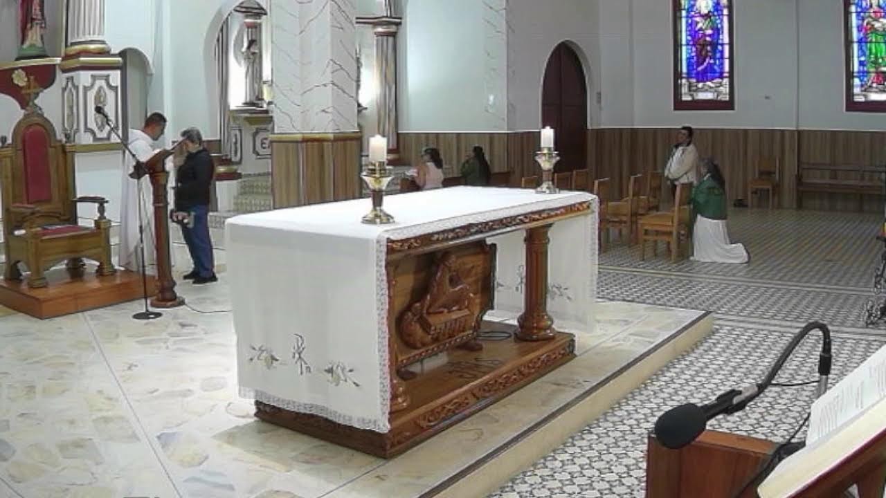 SANTA EUCARISTIA DE HOY      MIERCOLES    28  - 01 - 26         6   :  00   A  .  M