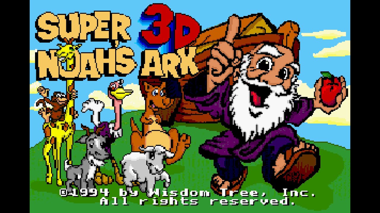 Super 3D Noah's Ark: Wolfenstein Without the Violence (1080P)