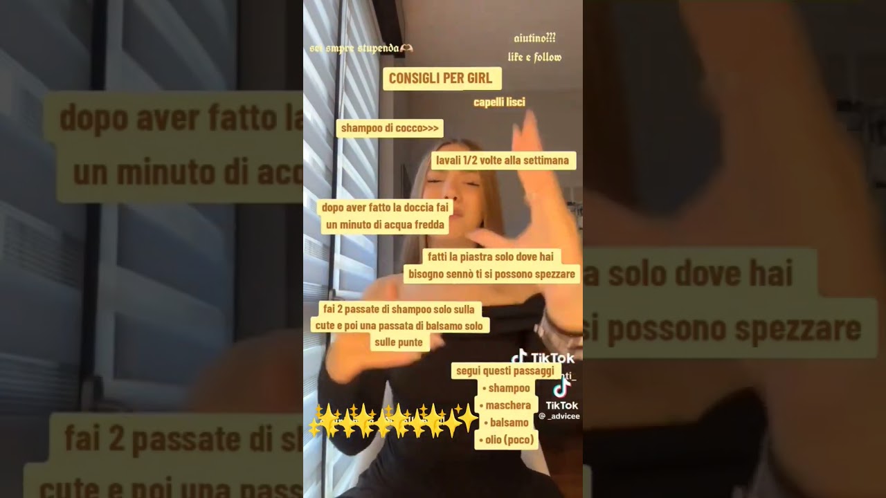 consigli su capelli lisci