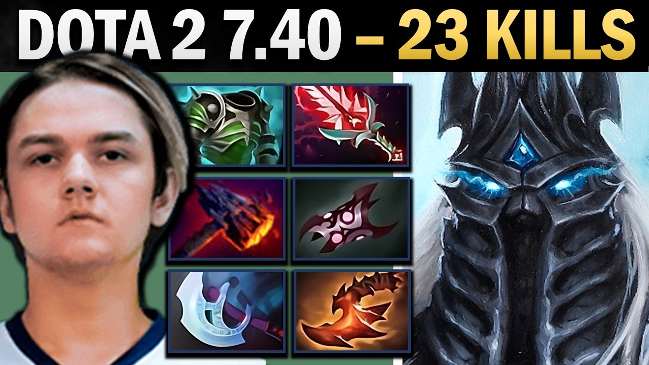 Chaos Knight — профессиональный керри с Manta и Cuirass — геймплей Dota.