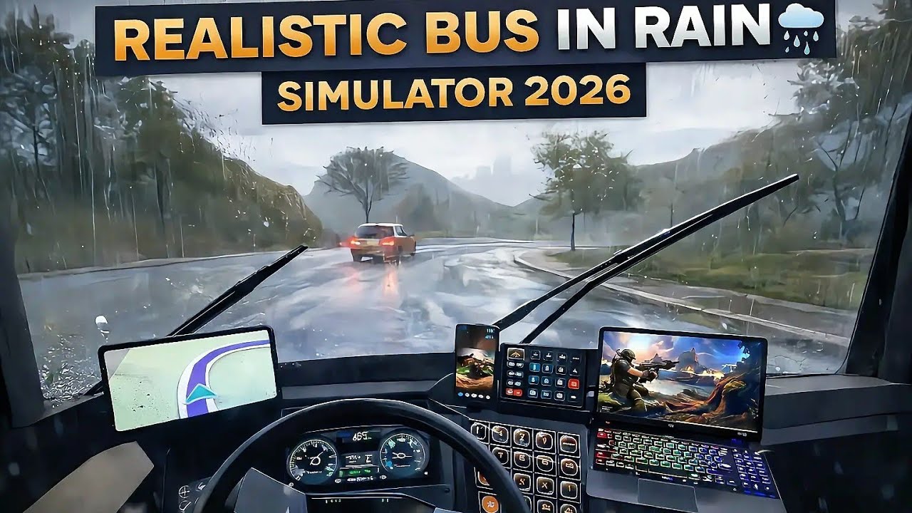A quiet ride in time for rain,relaxation game 
