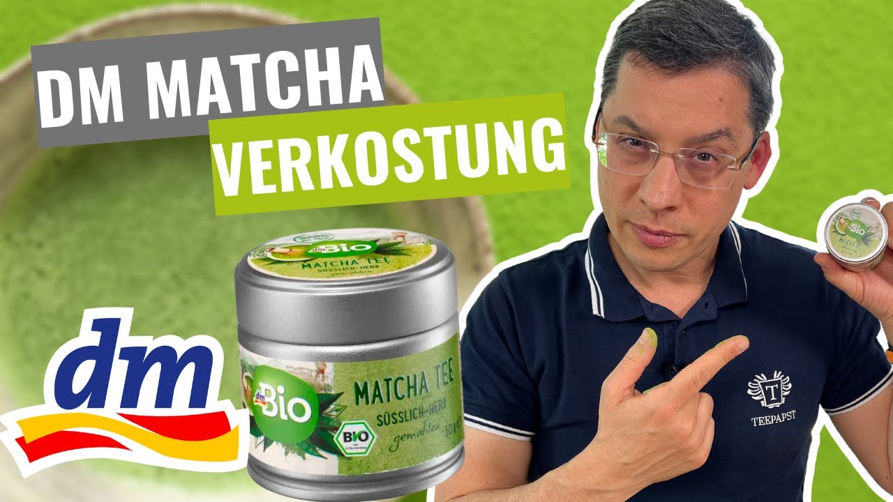 DM Bio Matcha Tee Verkostung: Teepapst testet!