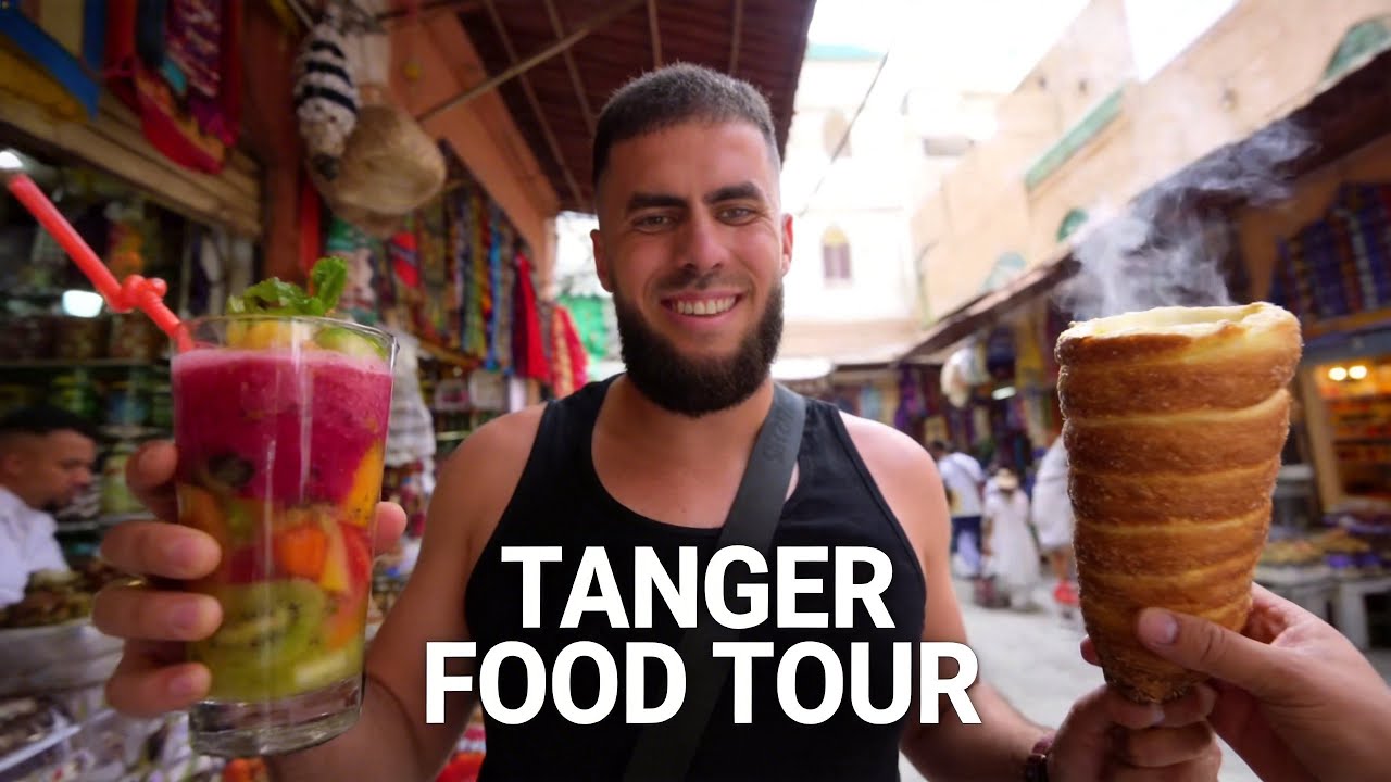 Tanger Basar: Nüsse testen, Smoothie trinken & Chimney Cake! 🇲🇦🔥