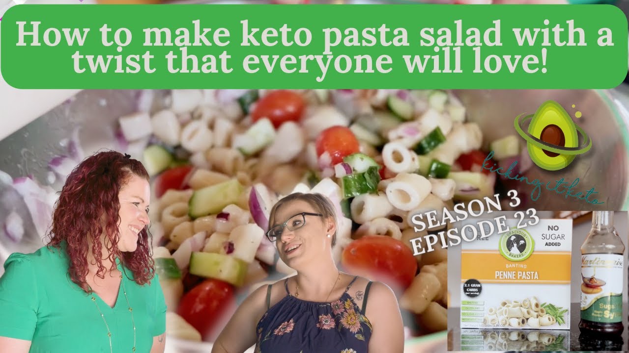 How to make keto pasta salad with a twist that everyone will love!