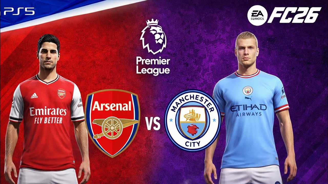 Arsenal vs The Manchester City | Premier League FC26 Match 