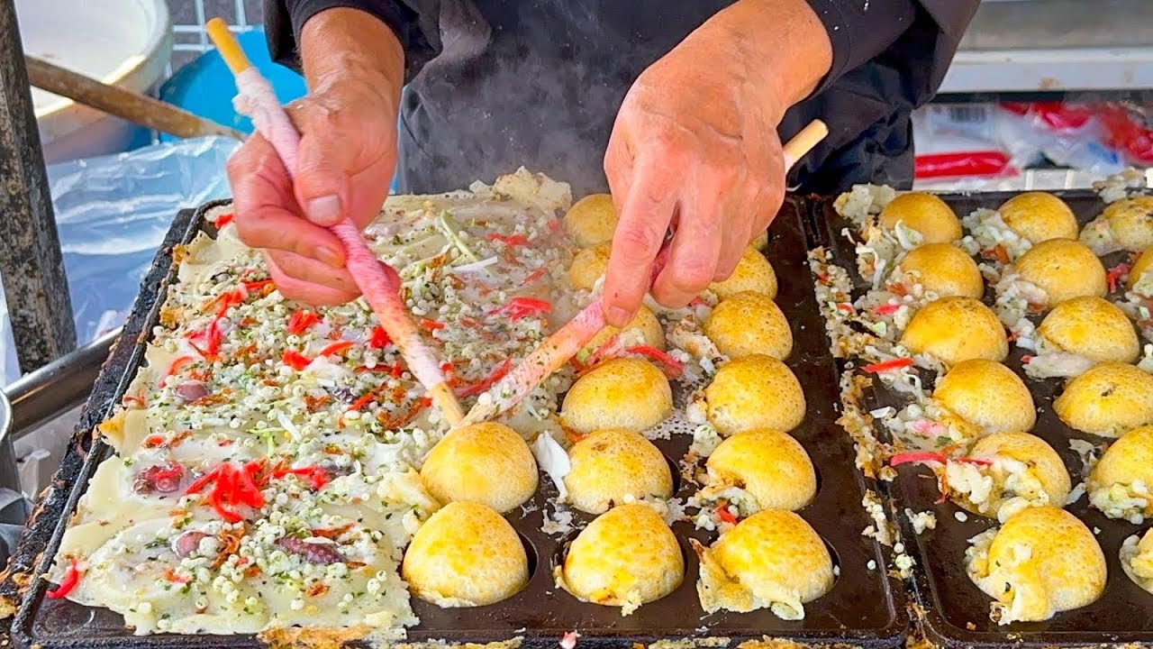 プロが焼くたこ焼き