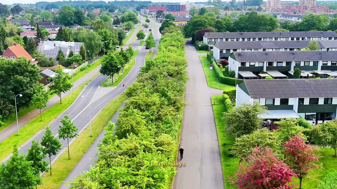 Ish&oslash;j, Denmark - Fly over Ish&oslash;j