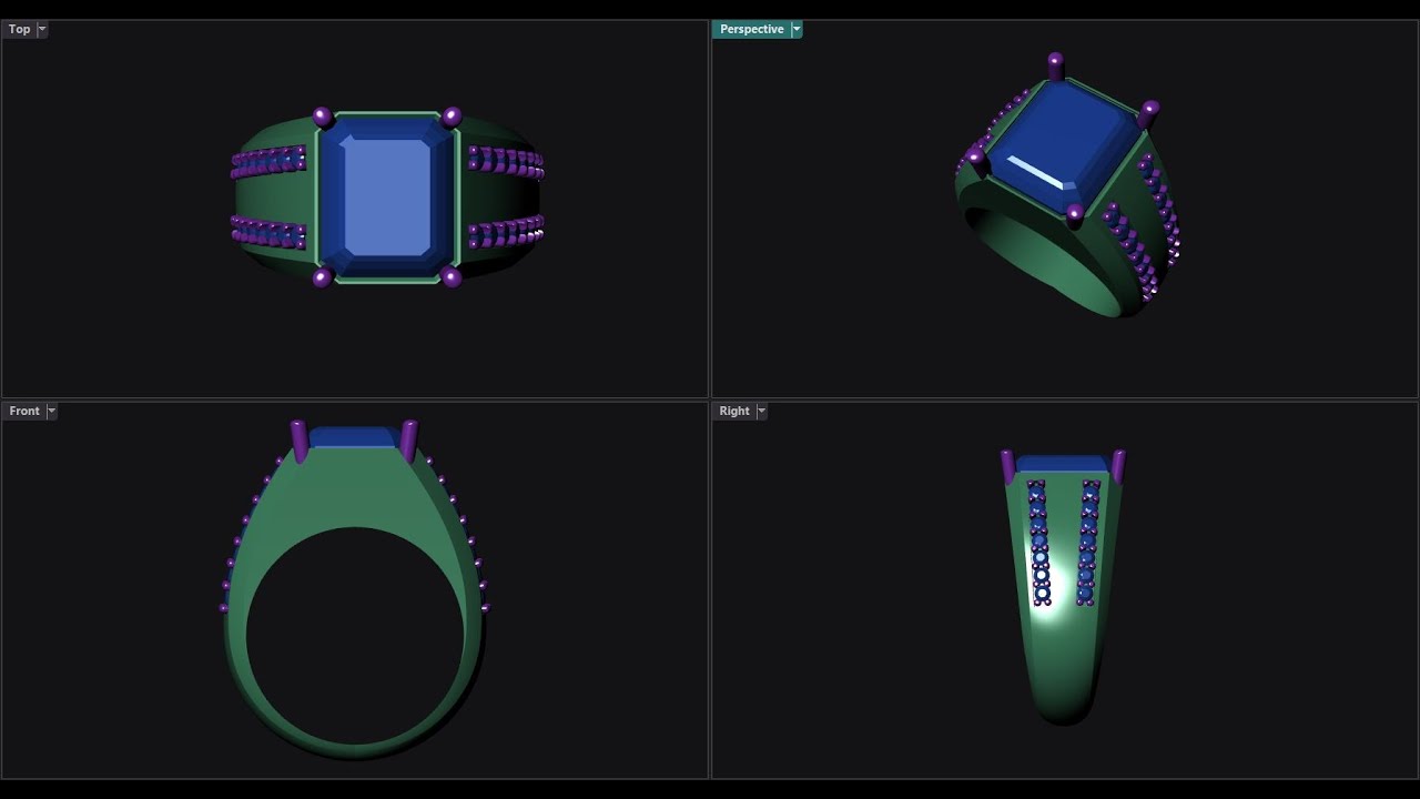 MatrixGold Tutorial – Jewelry CAD Design Tips, 3D Modeling & Professional Workflow  ring model