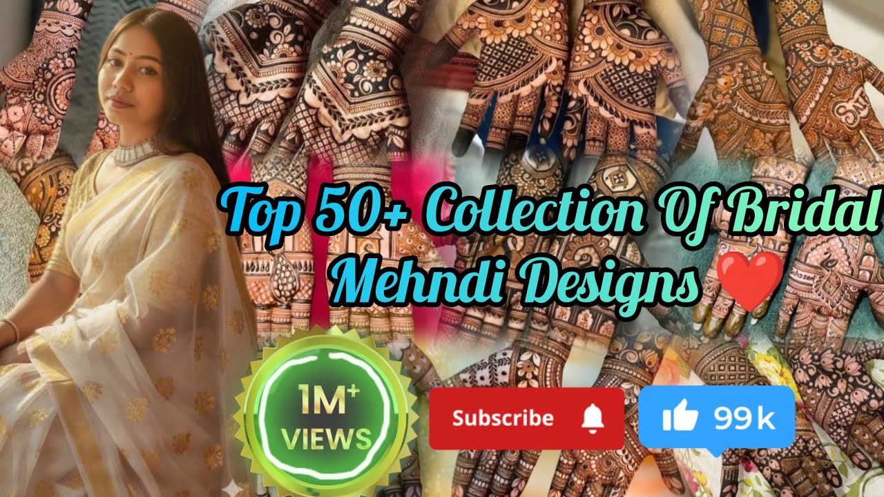 New Simple And Beautiful Bridal Mehndi Designs 🌿 ❤️ 2025||Easy Traditional Mehndi Design ✨