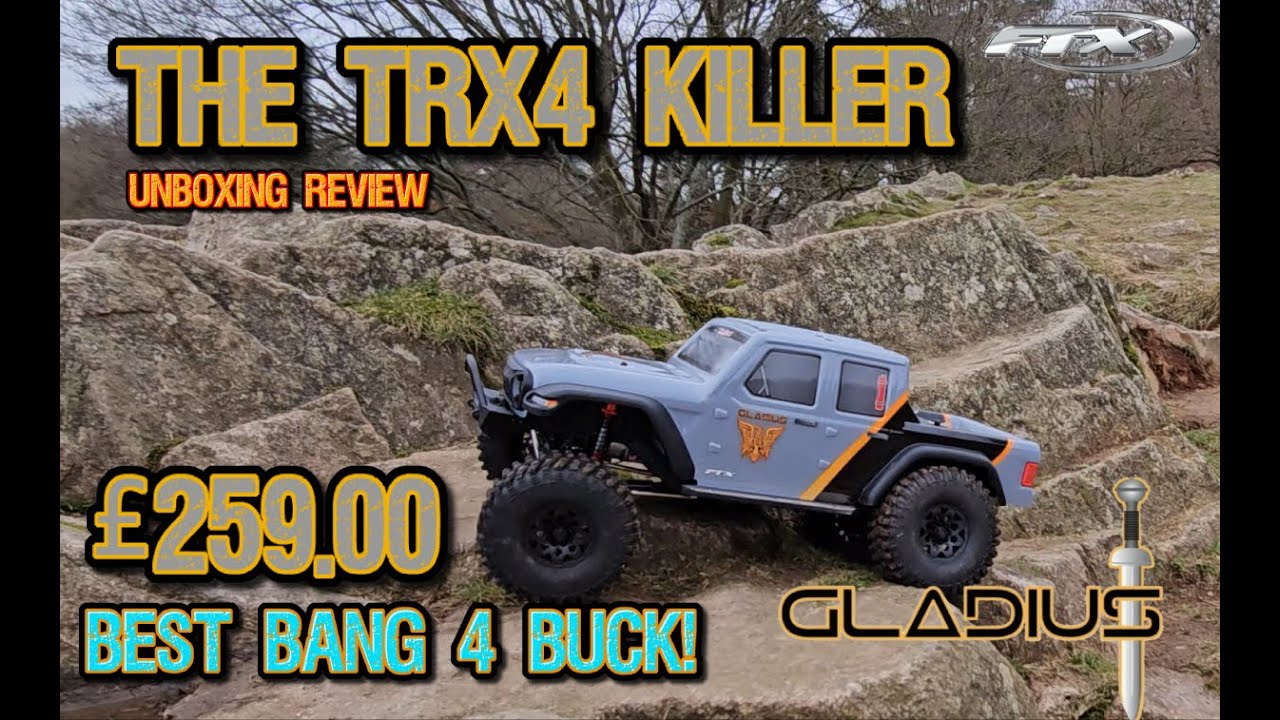 FTX OUTBACK GLADIUS UNBOXING IN DEPTH REVIEW - BEST CHEAP RC TRAIL CRAWLER? BETTER THAN TRAXXAS TRX4