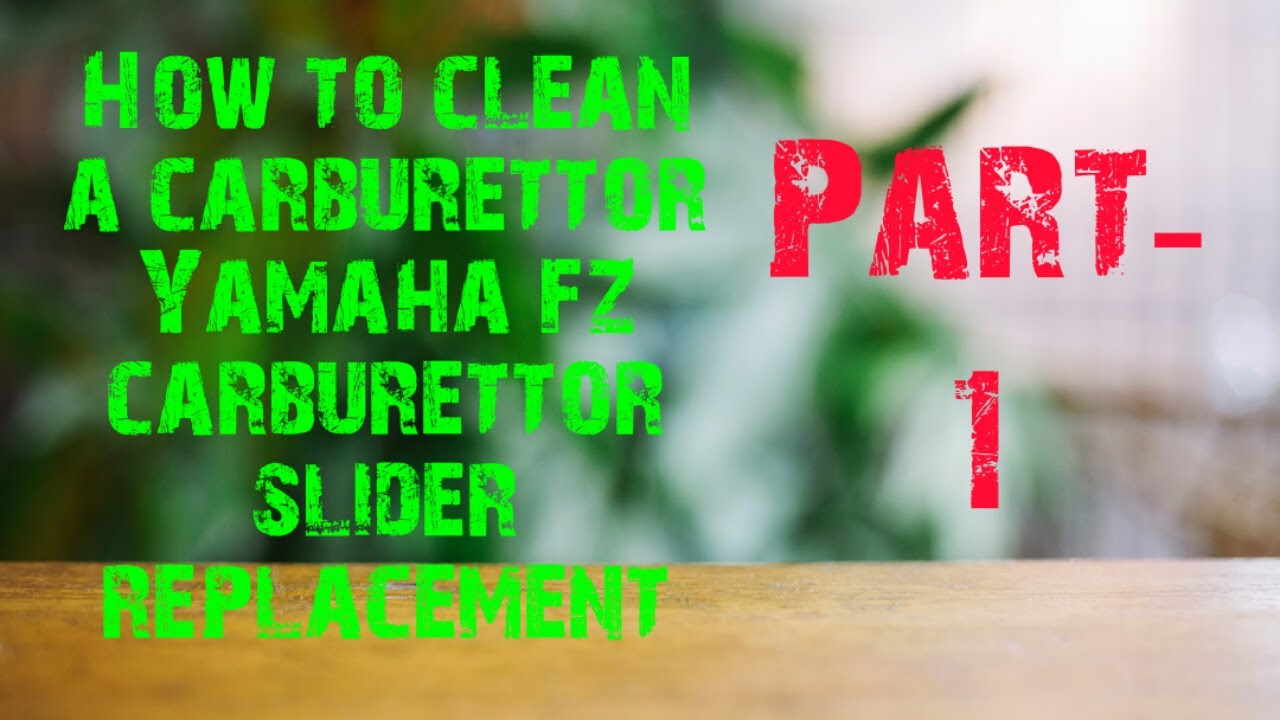 How to Clean and Tune a carburetor #Yamaha #FZ carburetor slider replacement #Apache #RTR slider-P1