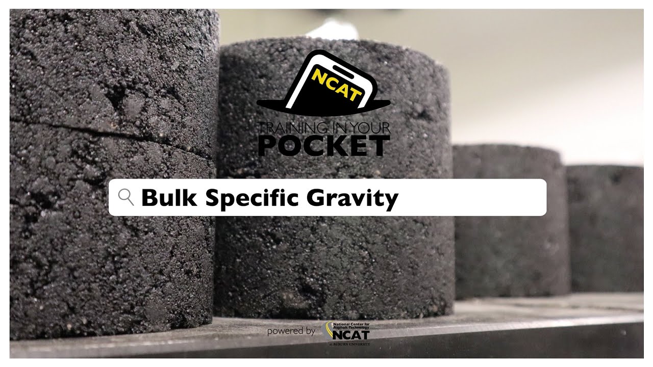 Bulk Specific Gravity - Gmb