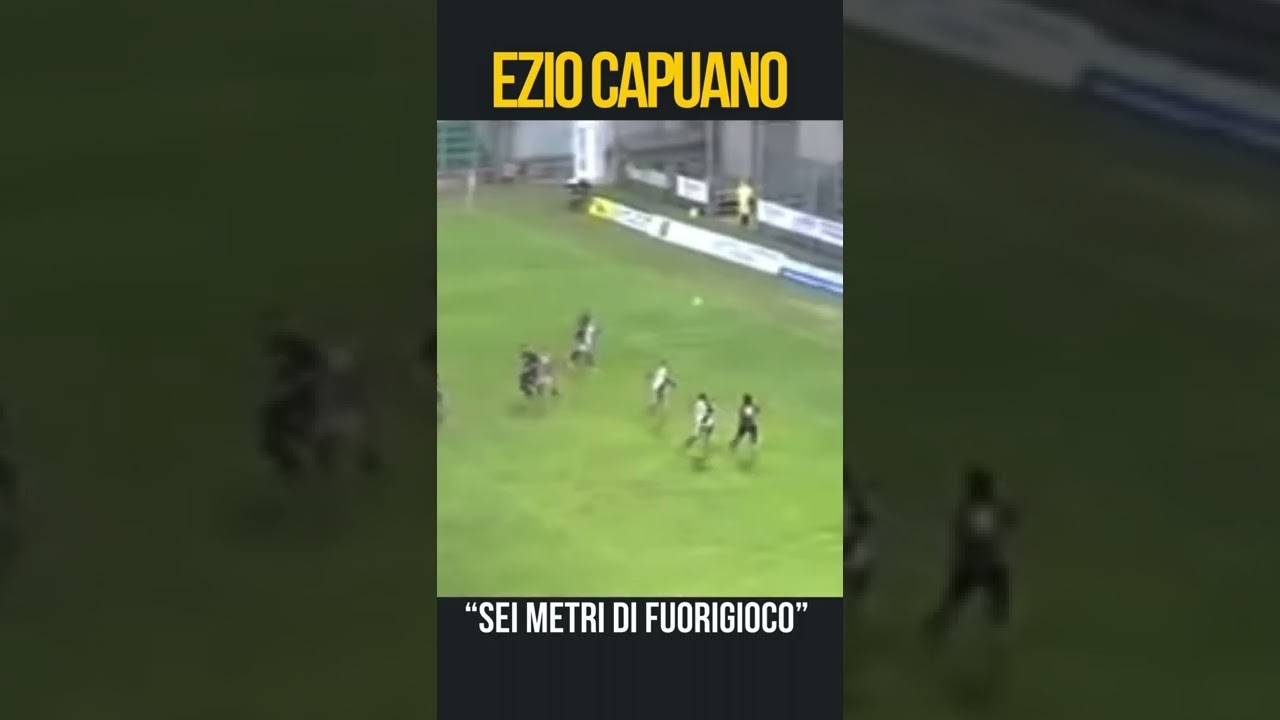 EZIOLINO CAPUANO si lamenta delle NEFANDEZZE subite dalla sua squadra e un FUORIGIOCO di SEI metri