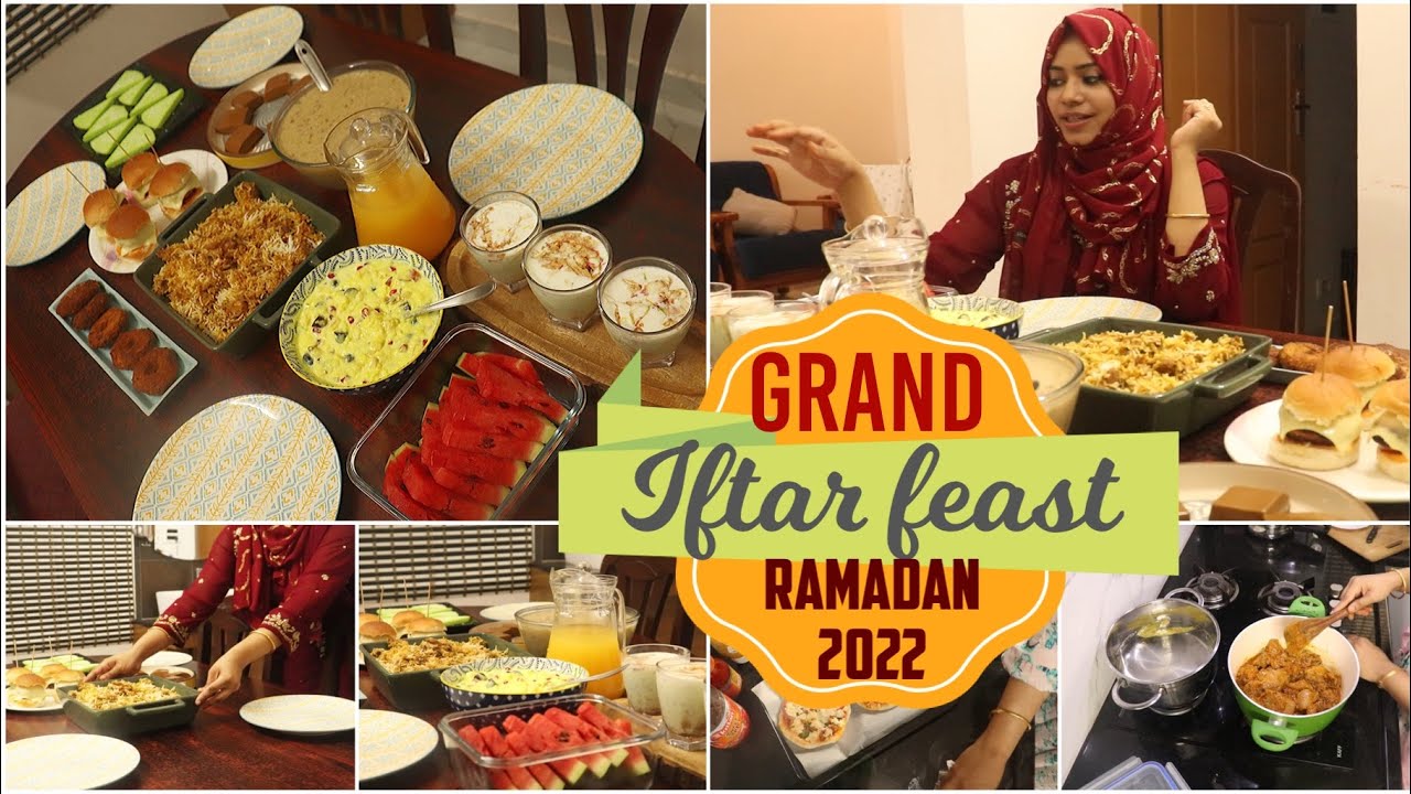 Grand Iftar vlog of Ramadan 2022 / Iftar recipes / Zulfia's Recipes / iftar 2022