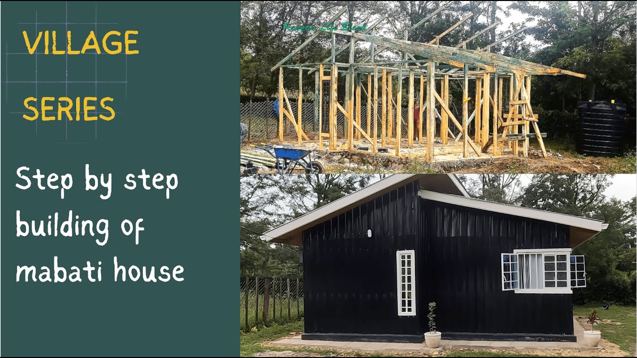 Mabati House Build PART 1 | From Bare Land to Timber Frame – Step by Step!