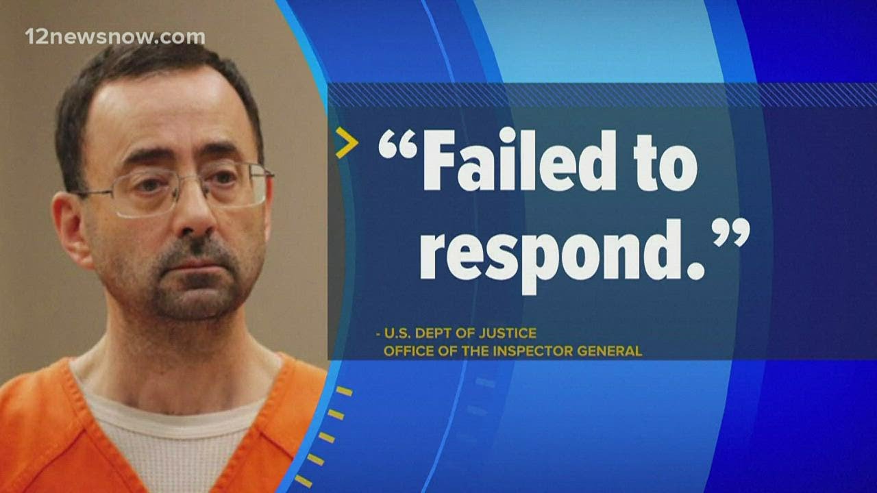 FBI director apologizes to Olympians allegedly sexually abused by Larry Nassar