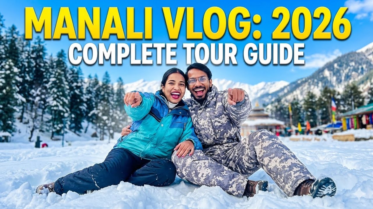 Our First Trip of 2026 | 2 Amazing Days in Manali | Food, Fun & Unforgettable Memories
