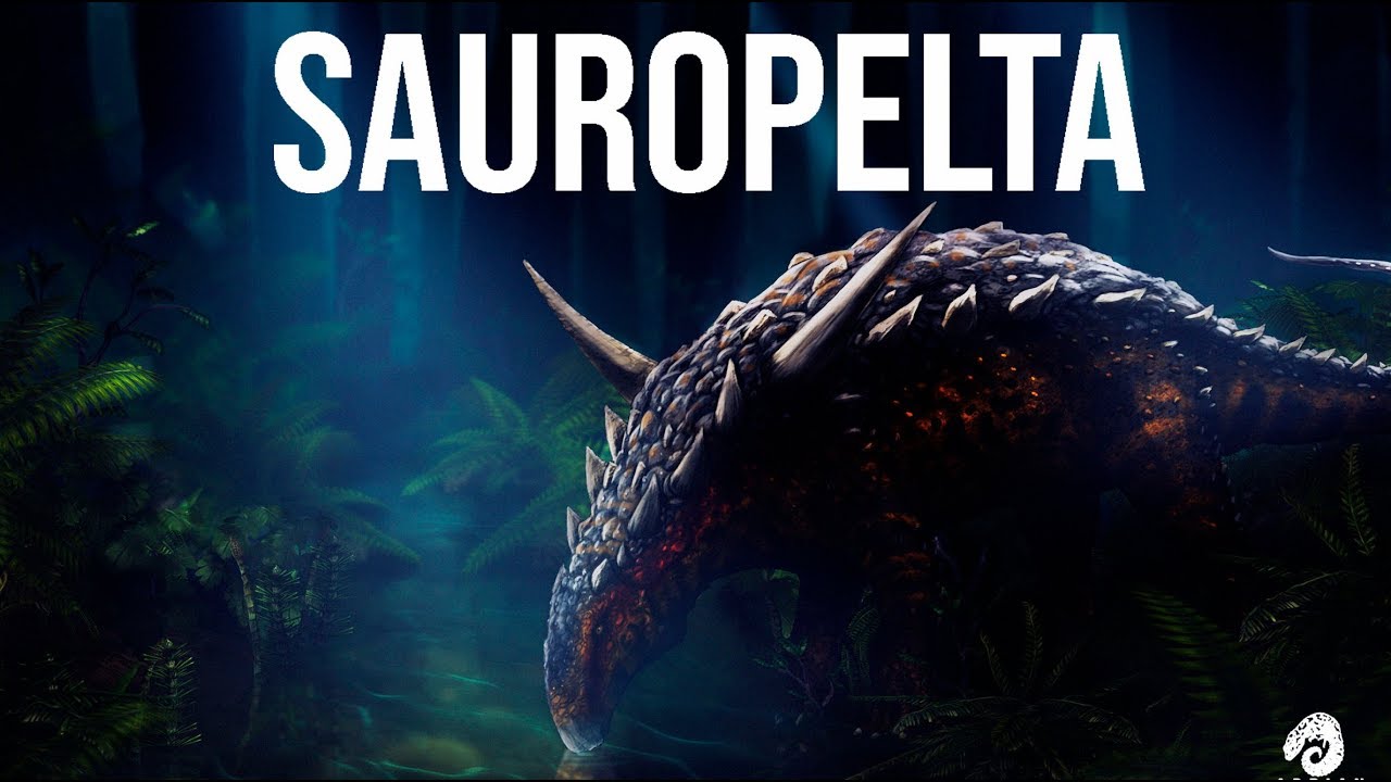 Sauropelta, dinosaurs (personal project) - Speedpaint - Digital illustration