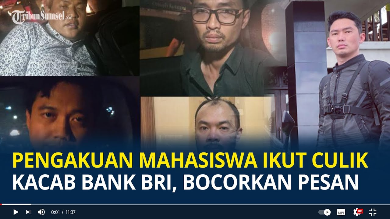 Pengakuan Mahasiswa Ikut Culik Kepala Cabang Bank BUMN, Bocorkan Pesan Sensitif