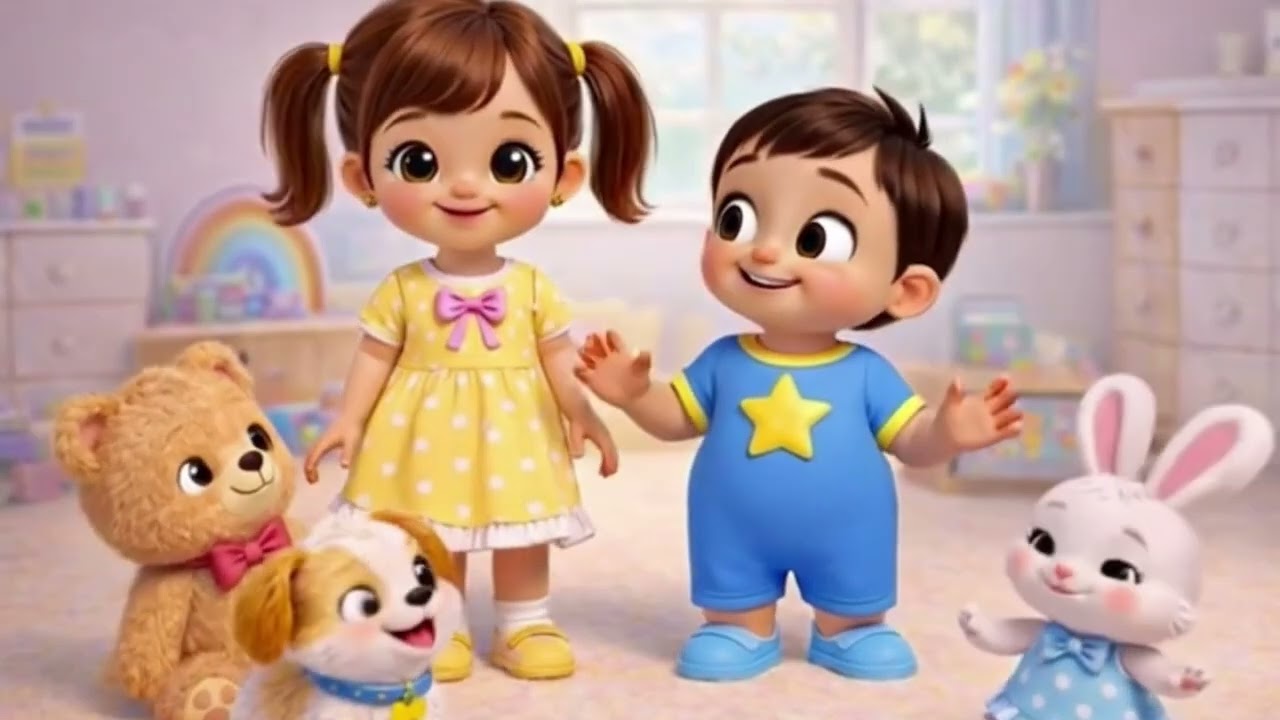 🚂 Choo Choo!SingAlongwithBabyGonu&Pipi🎵💛FunTrainNurseryRhymesColors 🚦 CountingAnimal Sounds🐄Weather🌈