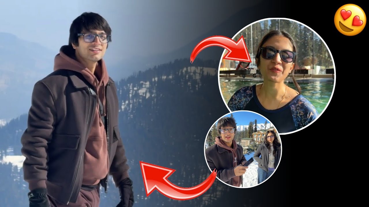 Kashmir Gulmarg Vlogs Enjoy With Wife🥰 | #souravjoshivlogs #kashmir #gulmarg #trending #viral 