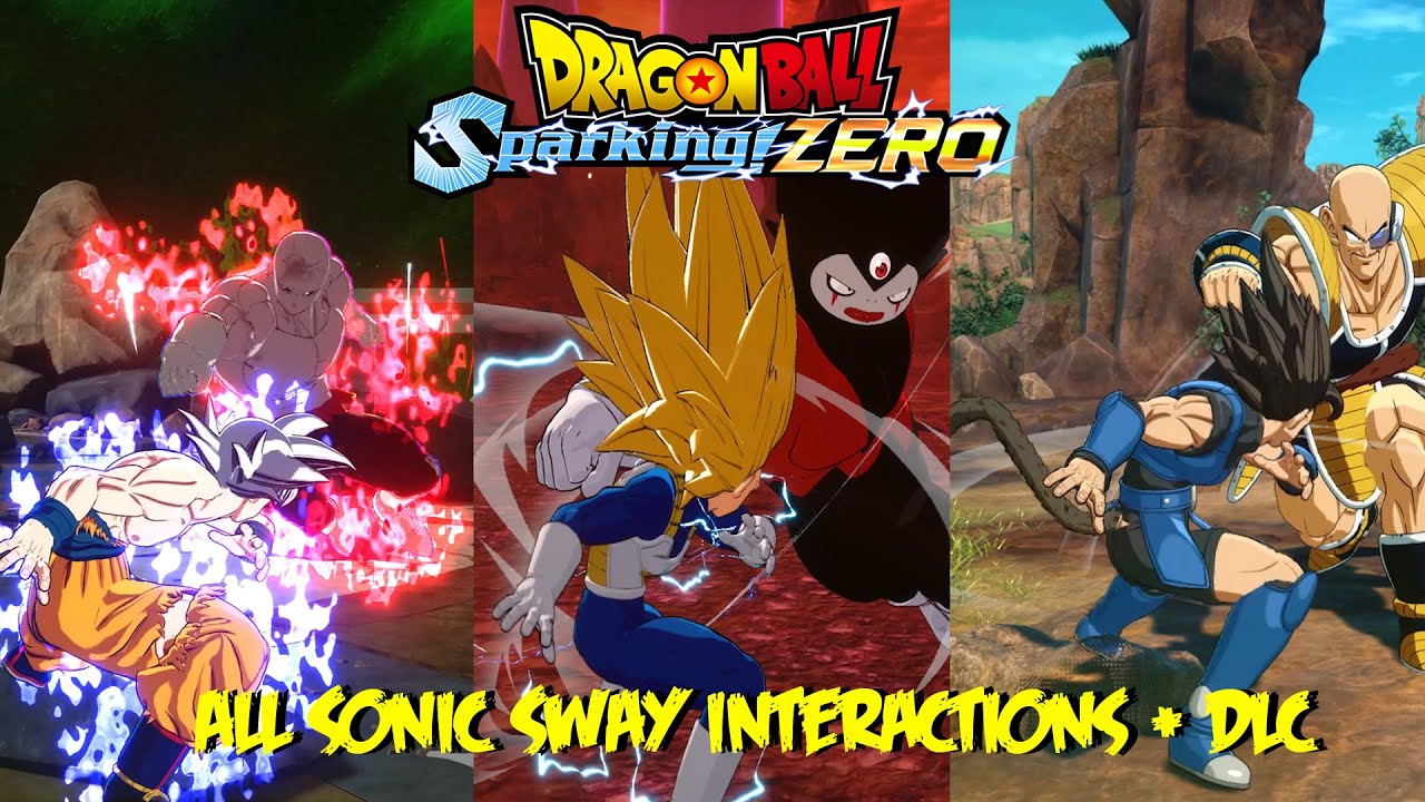 ВСЕ ВЗАИМОДЕЙСТВИЯ SONIC SWAY + ПЕРСОНАЖИ ДОПОЛНИТЕЛЬНОГО КОНТЕНТА! | Dragon Ball Sparking Zero
