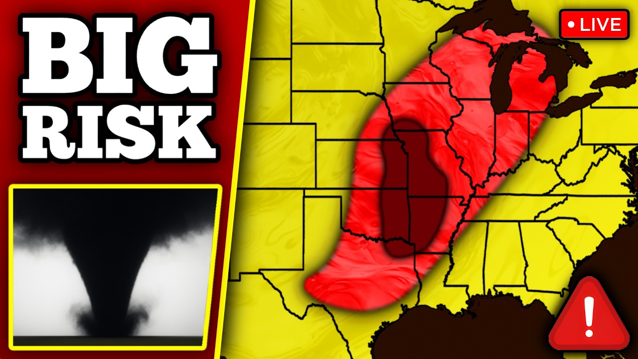🔴 BREAKING TORNADO ON THE GROUND IN MICHIGAN - Several Tornadoes Likely - With LIVE Storm Chasers...