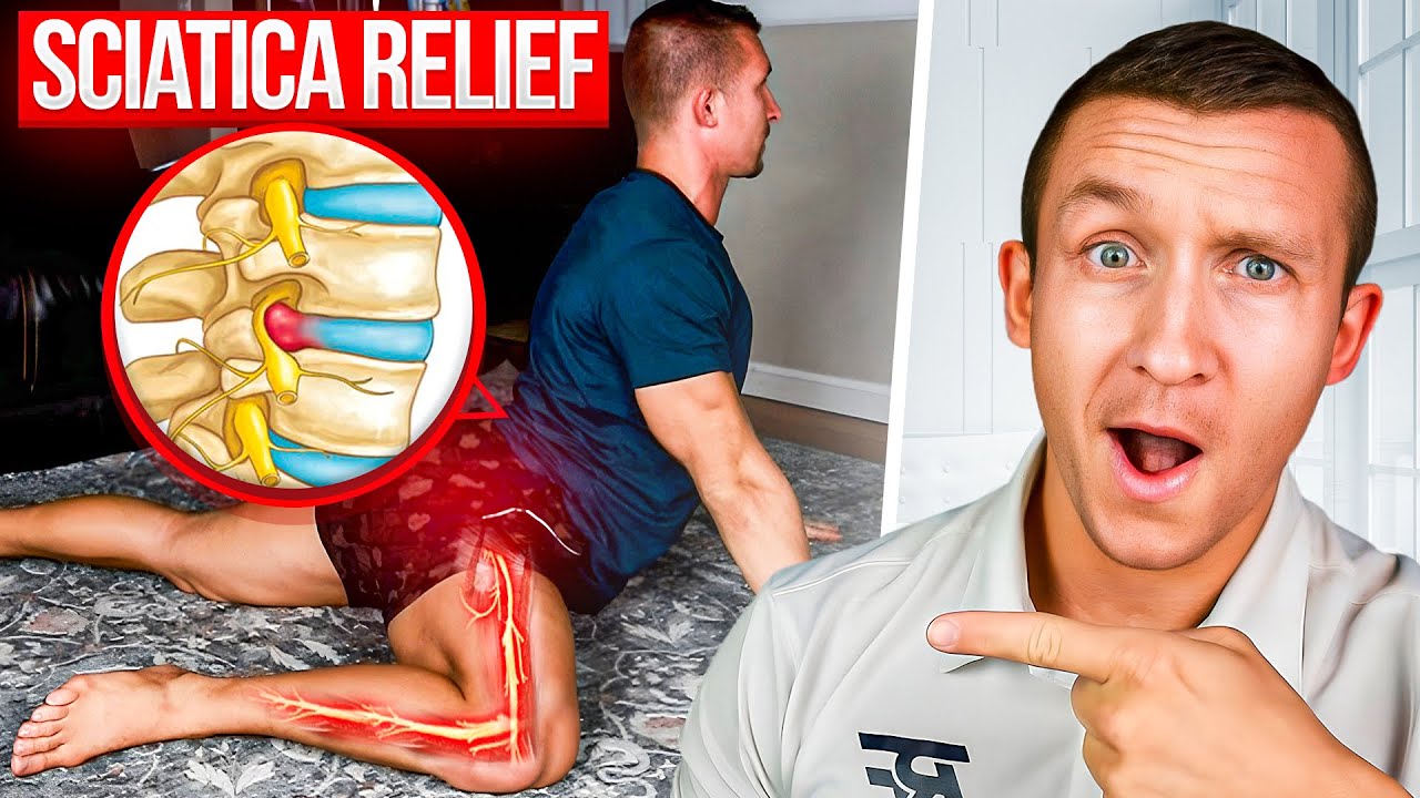 3-Steps to Fix Sciatica Caused by Disc Herniation | Exercises for Immediate Relief!