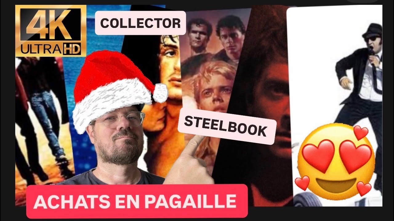 ACHATS BLURAY, 4K, STEELBOOK, COLLECTOR EN PAGAILLE • UNE FIN D’ANNÉE ÉPIQUE 😄