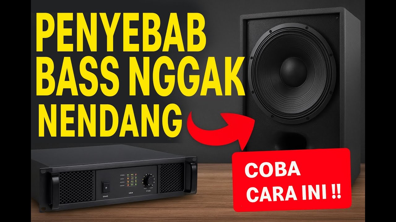 Tips dan Cara Mengatasi Agar Bass tidak Pecah Namun Bisa Nendang Kuat Jauh 🔊