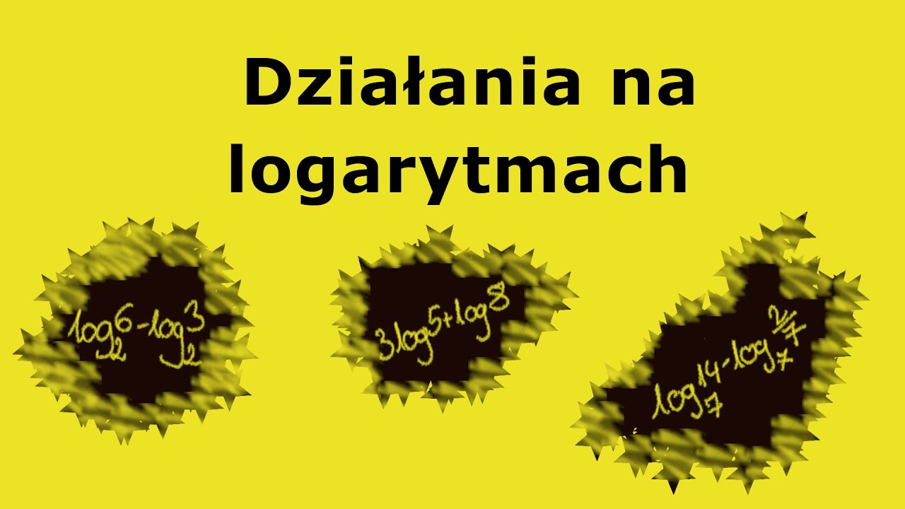 Działania na logarytmach