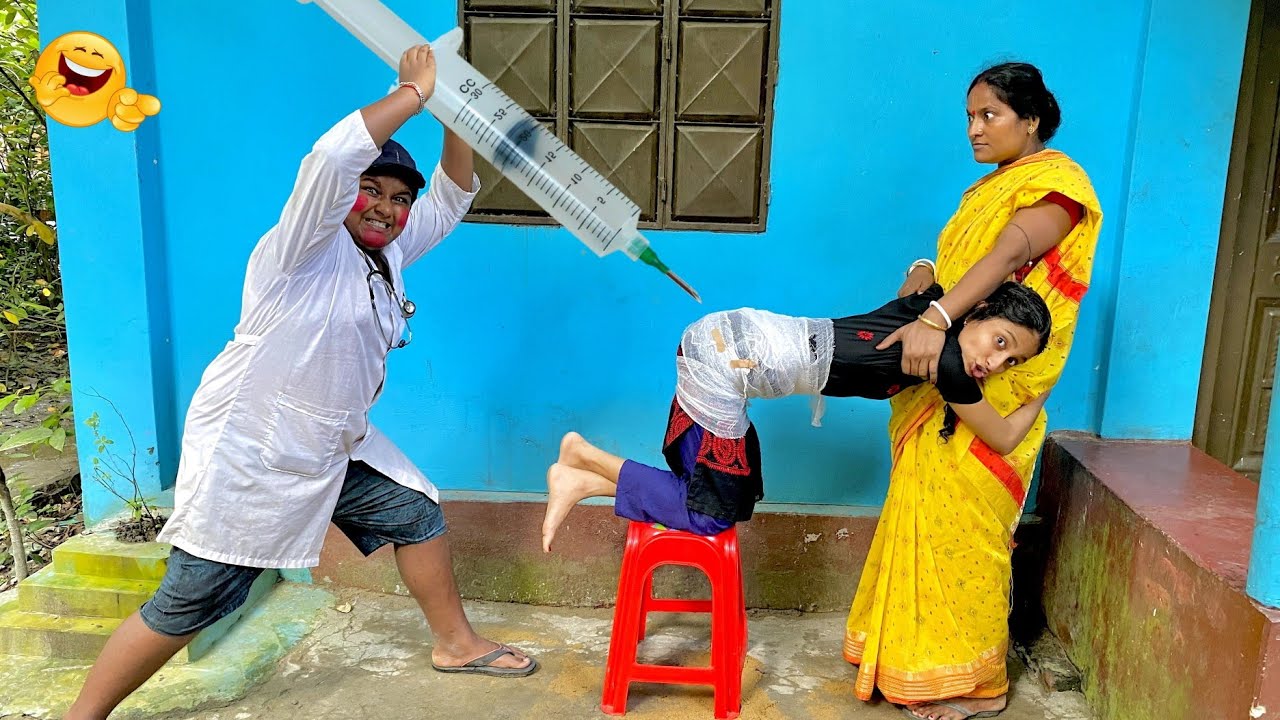 Injection Comedy Video 2022 Must Watch Family Funny Video _Try To Not Laugh Episode 41 @cdmama2