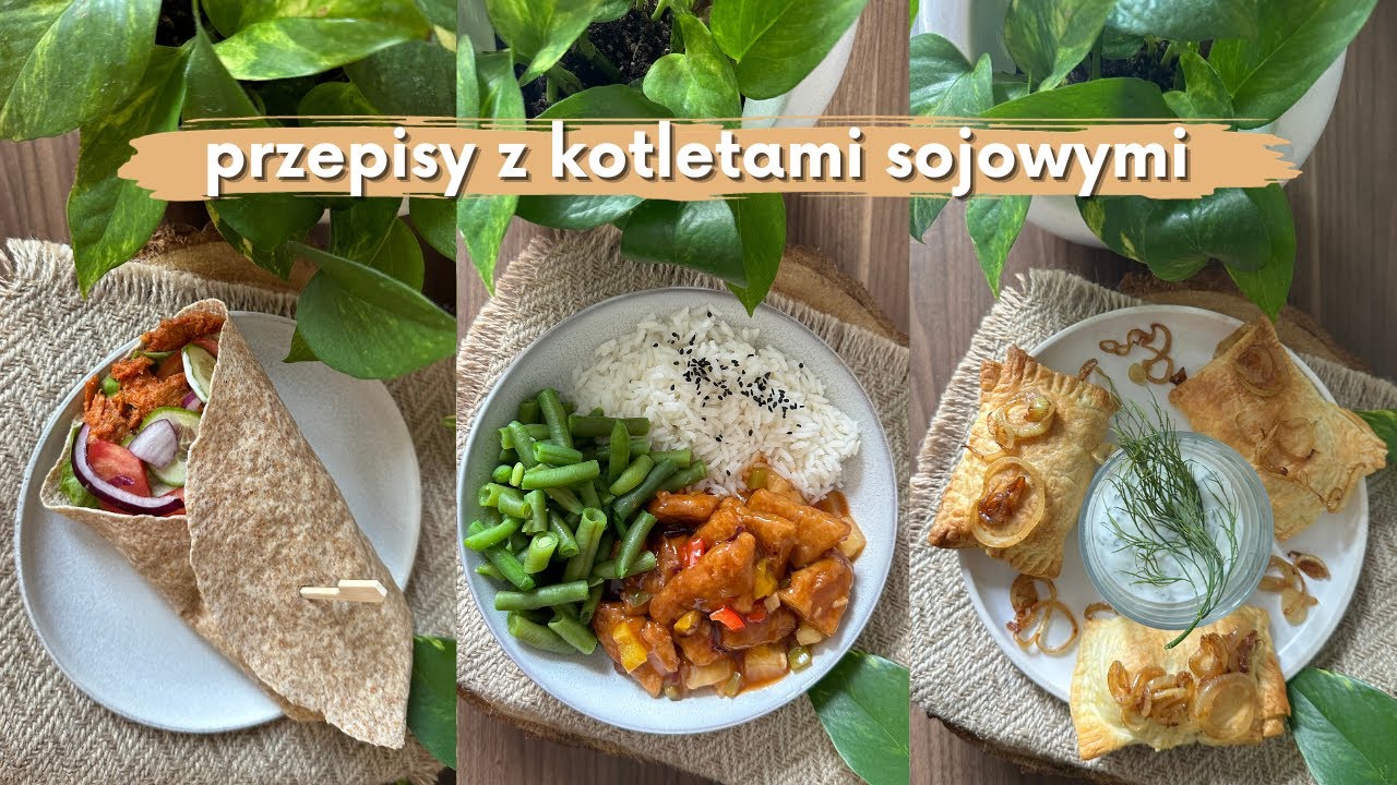 przepisy na kotlety sojowe! I obiad bez mięsa 🌱