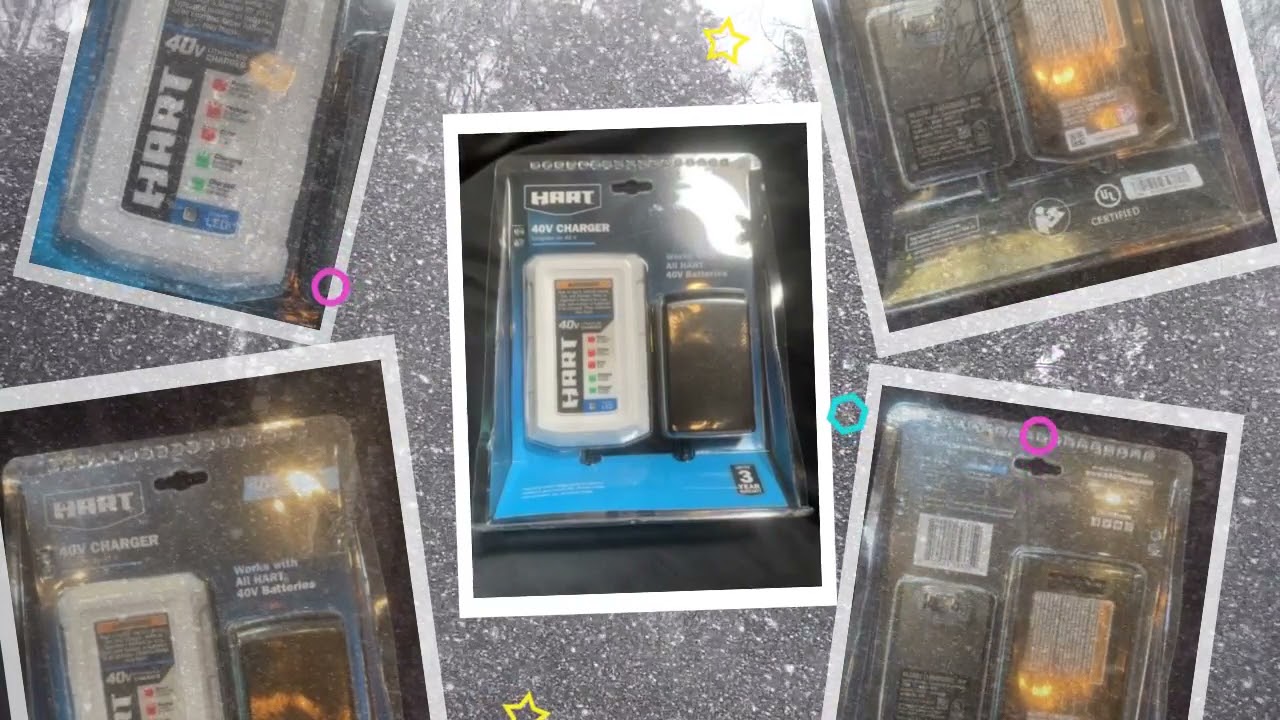 Hart (HLCG011) 40V Lithium Ion Charger - Works with All Hart 40V Batteries.