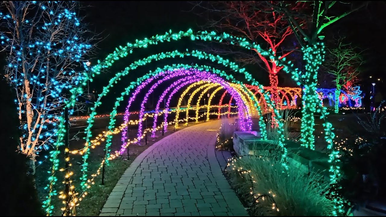 Even More Lights at Nicholas Gardens All Aglow, Rockford