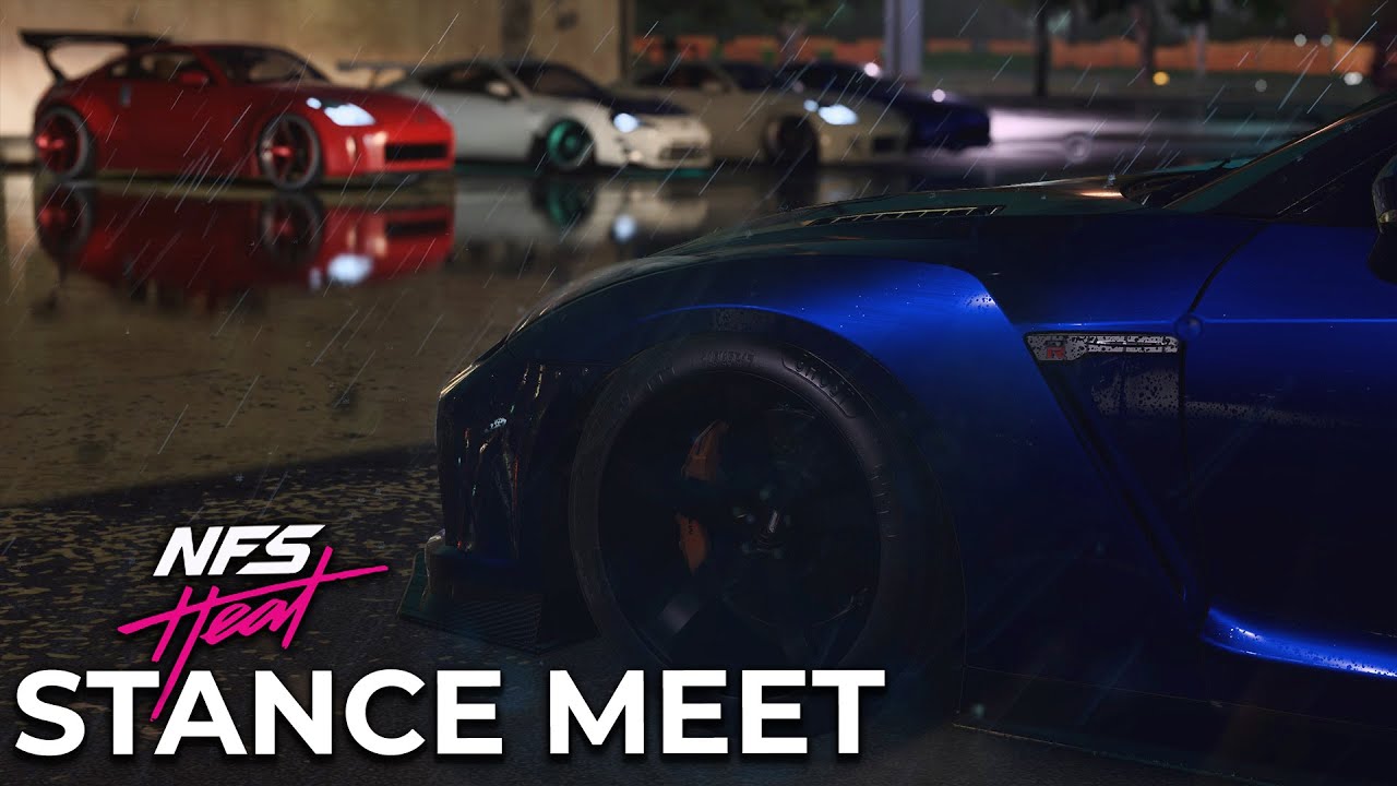 Need For Speed ​​Heat STANCED Tuner CAR ВСТРЕЧАЙТЕ И КРУИЗУЙТЕ!