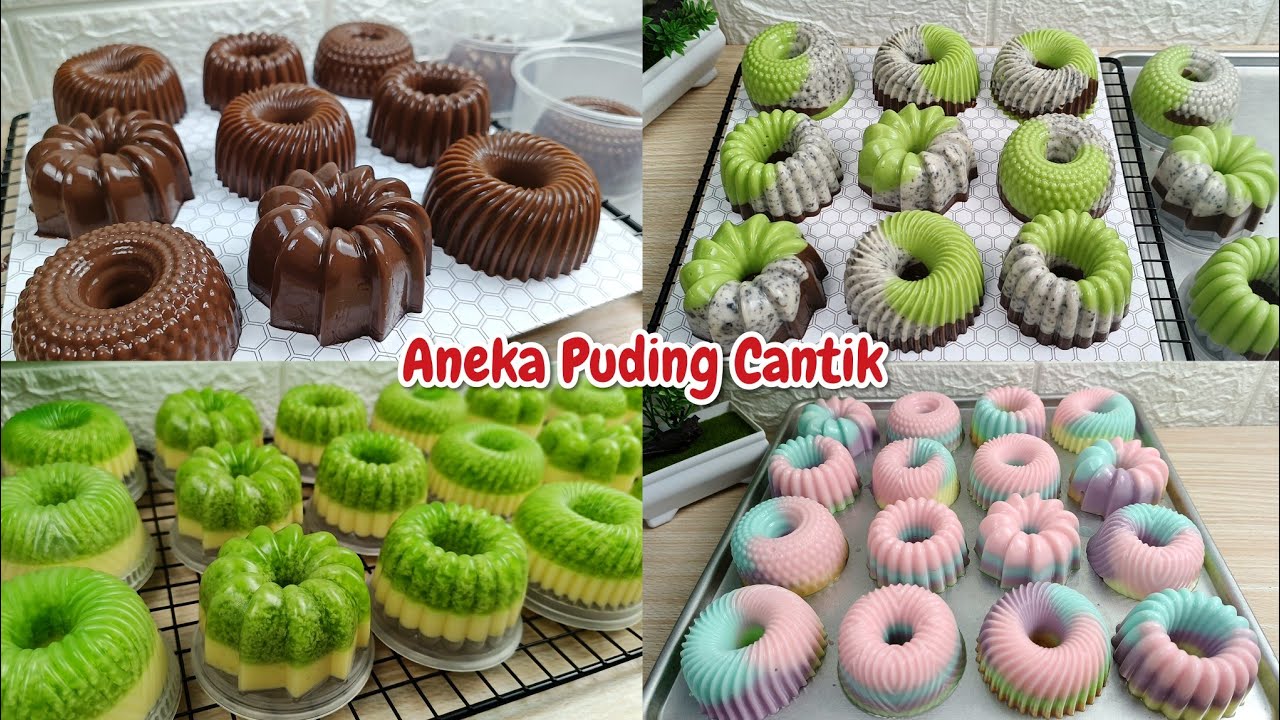 ANEKA PUDING CANTIK ENAK BANGET LEMBUT COCOK UNTUK TAKJIL 2023 DIJAMIN LARIS MANIS