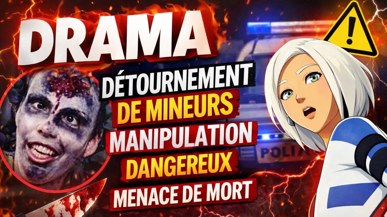 Drama avec un streamer Twitch, manipulation, détournement de mineurs, dangereux, menaces de mort
