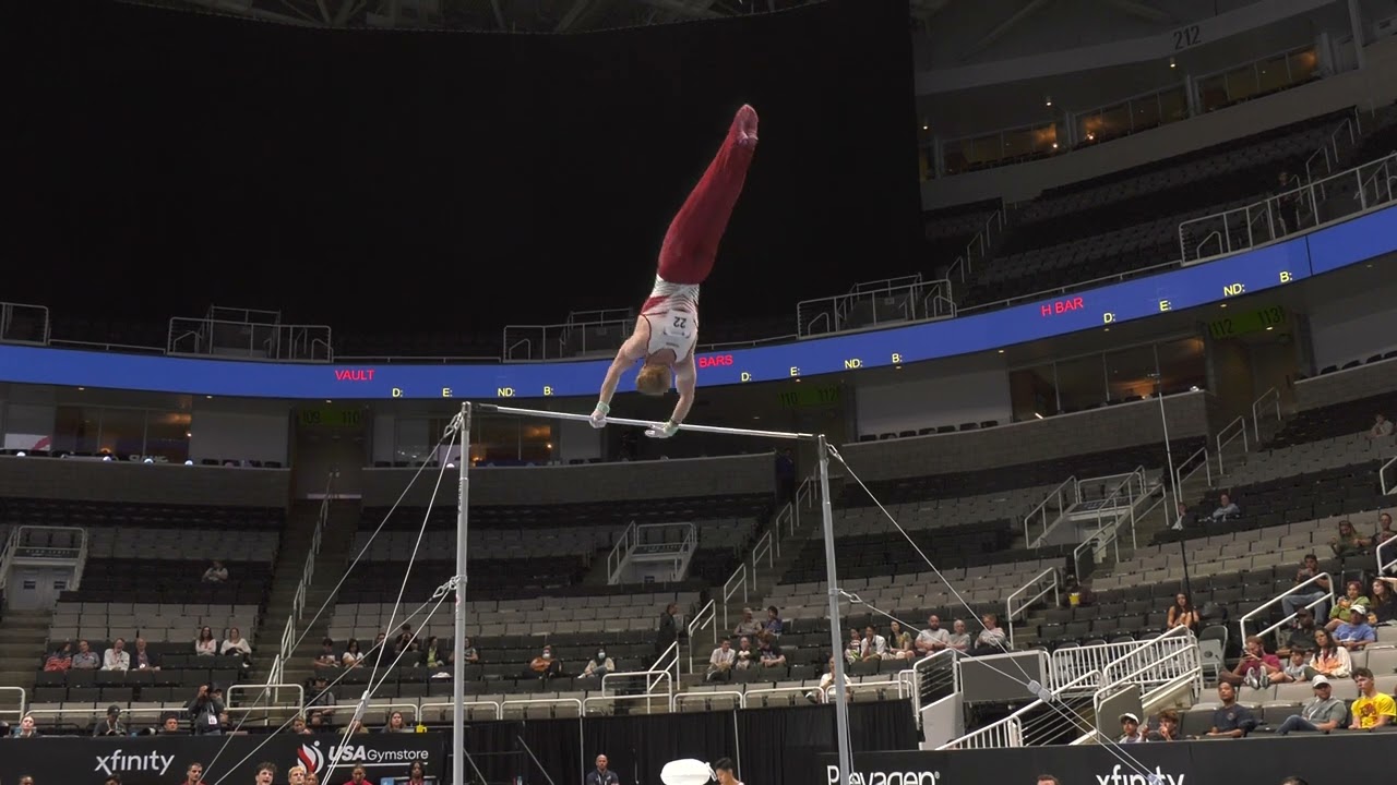 Riley Loos - High Bar - 2023 Xfinity U.S. Championships - Senior Men Day 1