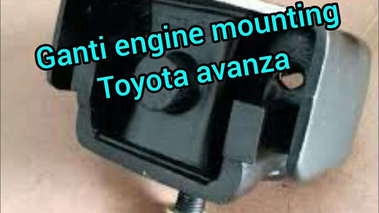 Toyota ||cara ganti engine monting avanza