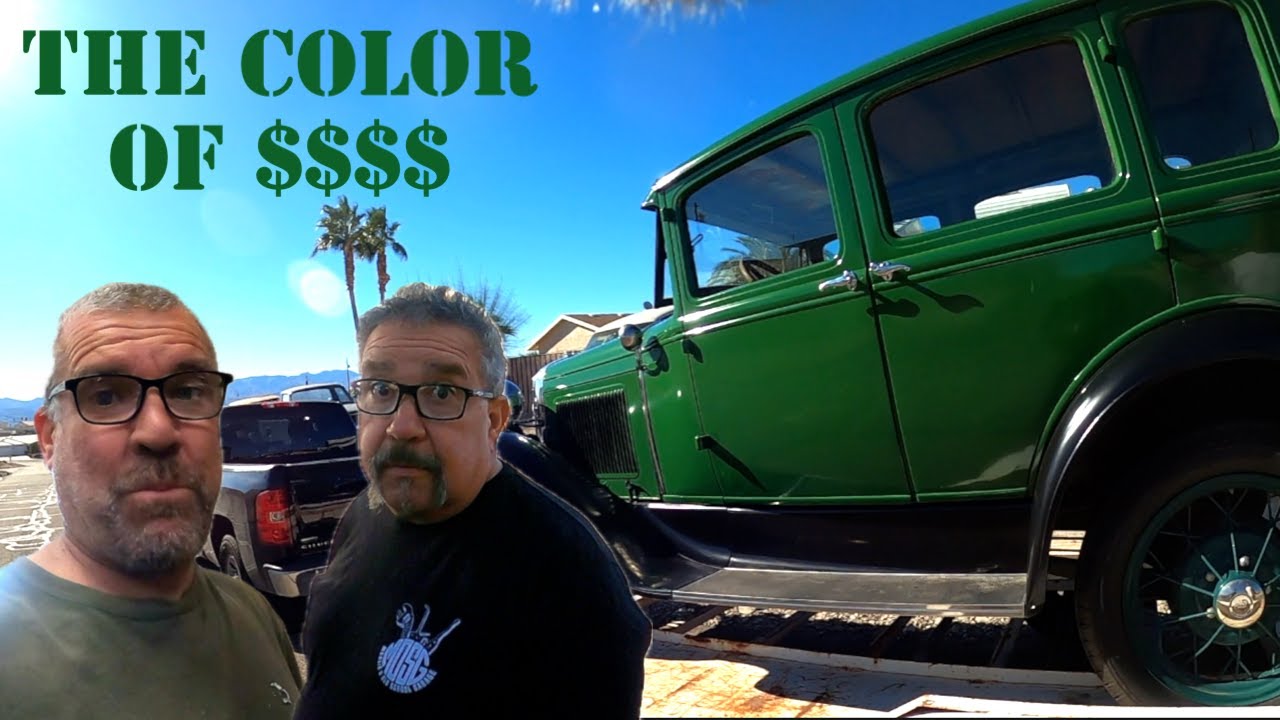 Even @Robby Layton is Jealous of This 1931 Ford Model A Paint Job!
