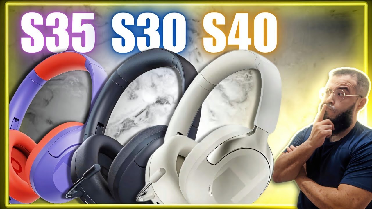 HAYLOU S35 VS S30 VS S40 | COMPARAÇÃO PROFUNDA
