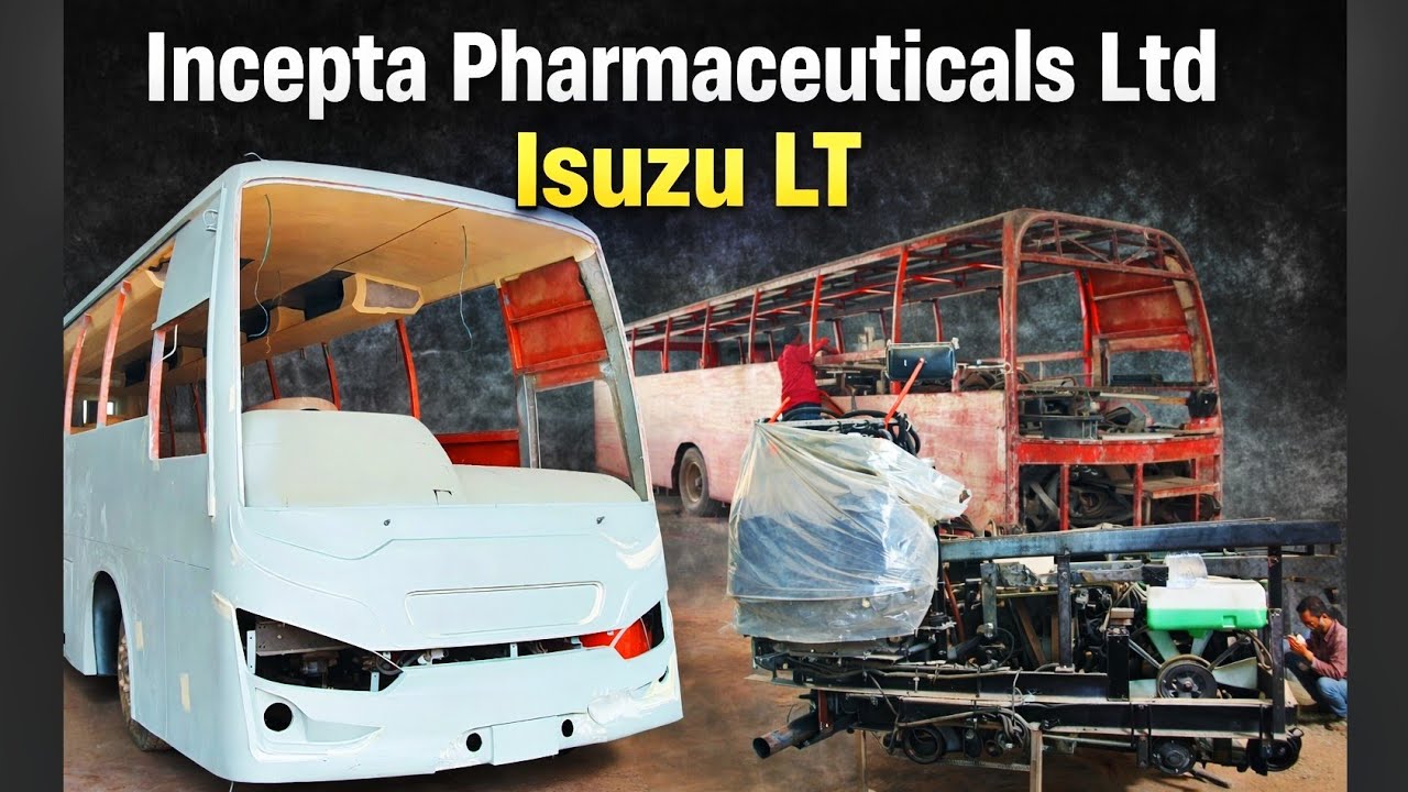 Watch the LT body construction process with sound at EBM // #vehiclestory 