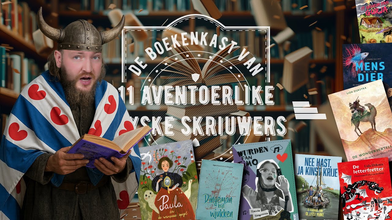 11 aventoerlike Fryske skriuwers - Berneboekenwike 2025 Fol Aventoer