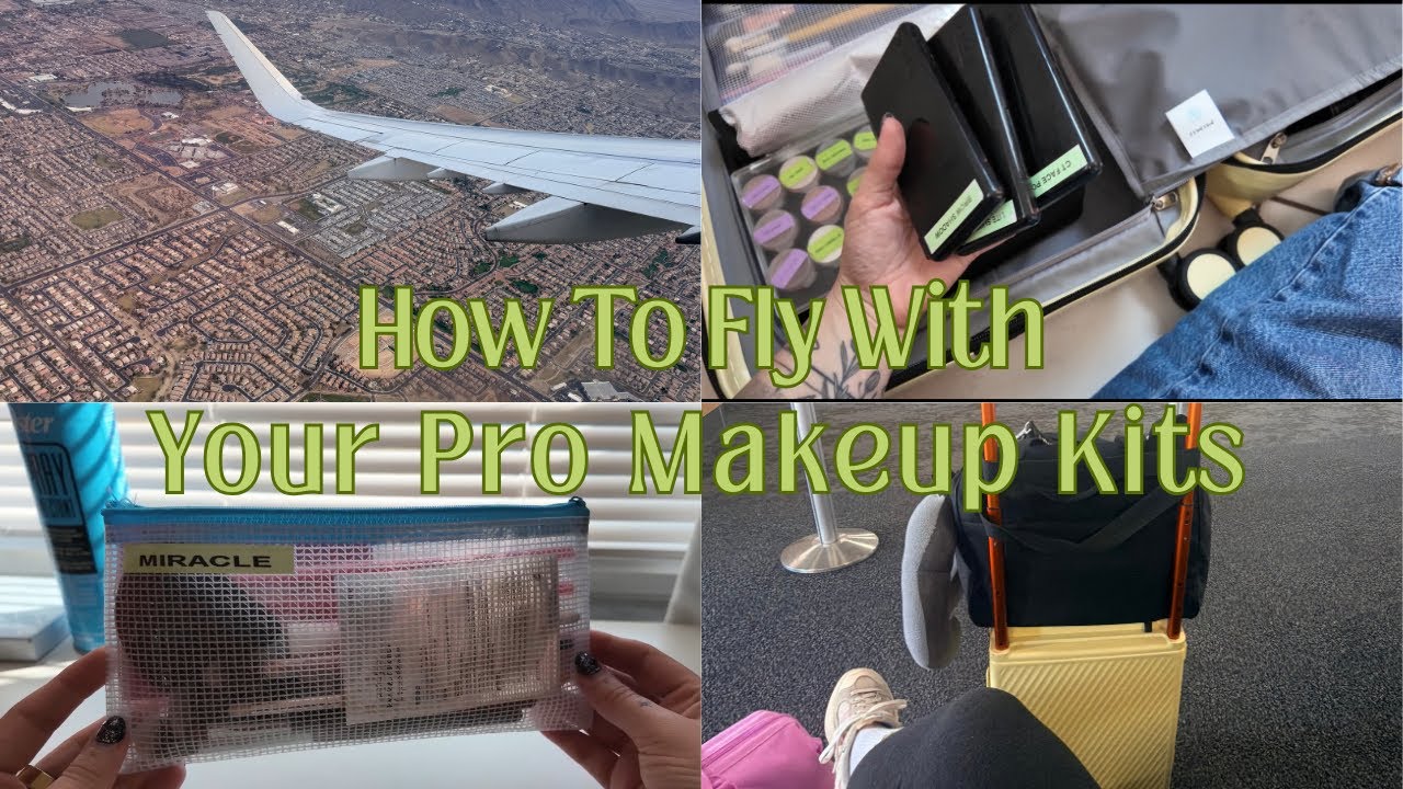 Destination Wedding Artist: How I Pack My Full Kit ✈️