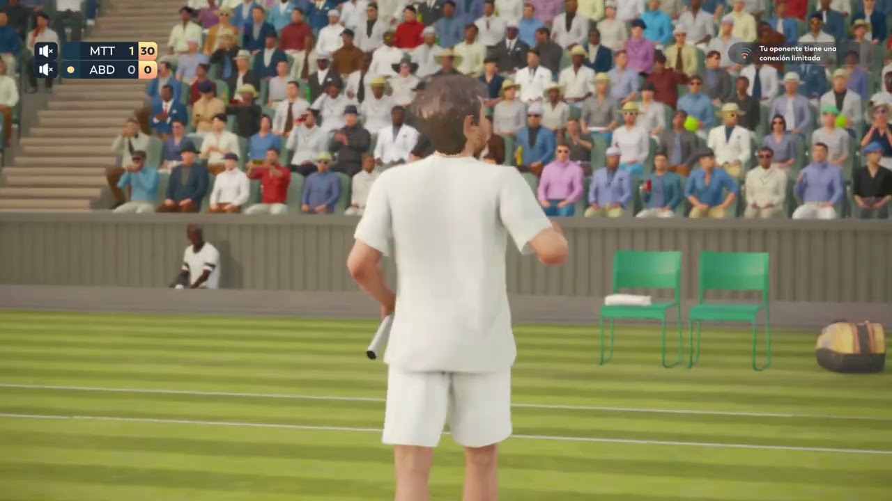 Jugando Top Spin2k25 en l&iacute;nea #topspin2k25 #tennis 